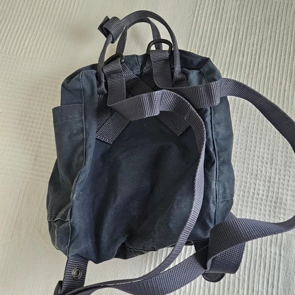 Fjallraven Kanken Mini Classic‎ Backpack Blue Zip Around